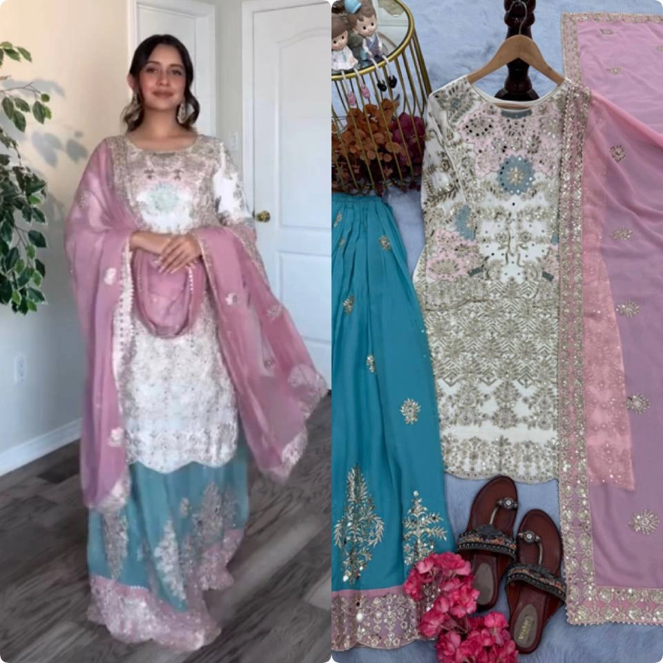TREANDY PAKISTANI SHALWAR KAMEEZ WHOLESALE RATE AT GEELAN FASHION SURAT