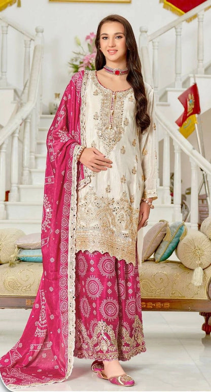 NEW PARTY WEAR SHARARA WHOLESALE RATE AT GEELAN FASHION SURAT