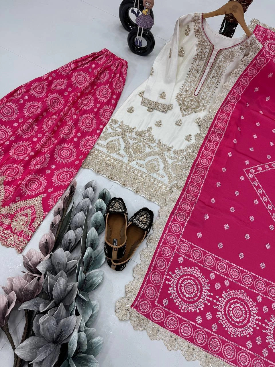 NEW PARTY WEAR SHARARA WHOLESALE RATE AT GEELAN FASHION SURAT