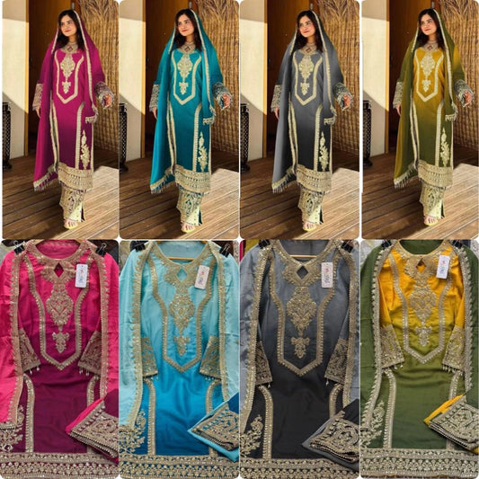 EMBROIDERED PAKISTANI SUITS