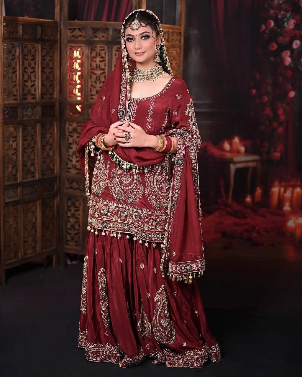 PARTY WEAR SHALWAR SUITS GHARARA SUITS WHOLESALE RATE AT GEELAN FASHION SURAT