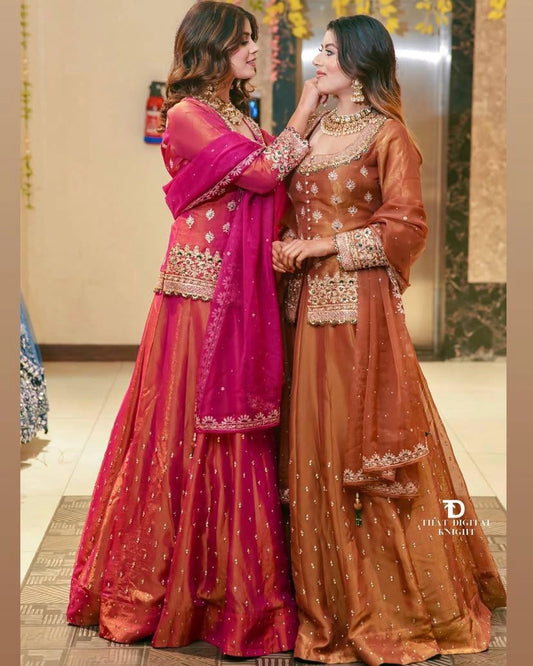 NEW PARTY WEAR SHARARA COLLECTION