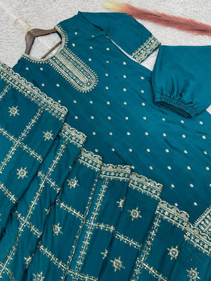 READY TO WEAR COLLECTION STRAIGHT SHALWAR SUITS
