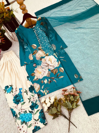 PAKISTANI DIGITAL PRINT SHALWAR SUITS WHOLESALE PRICE AT GEELAN FASHION SURAT