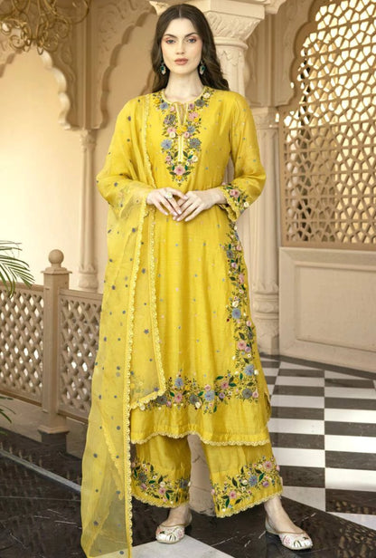 EMBROIDERED PAKISTANI SUITS WHOLESALE RATE AT GEELAN FASHION SURAT