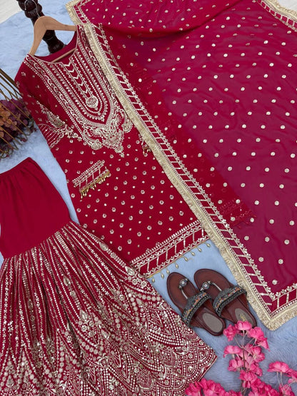 LATEST PAKISTAN GHARARA & SHARARA SUITS 2025 – TRENDY DESIGNER STYLES