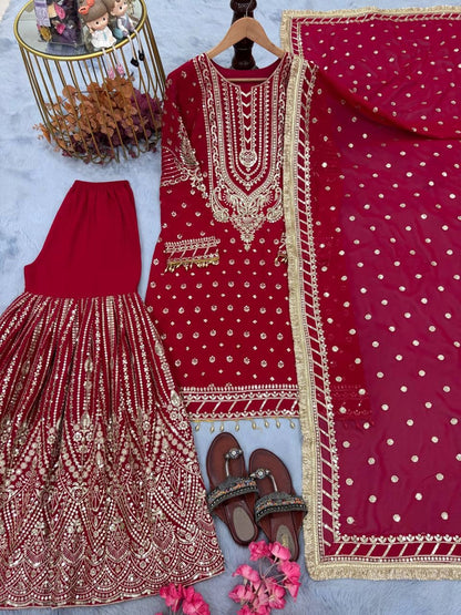 LATEST PAKISTAN GHARARA & SHARARA SUITS 2025 – TRENDY DESIGNER STYLES