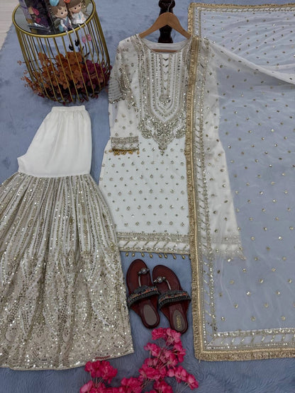 LATEST PAKISTAN GHARARA & SHARARA SUITS 2025 – TRENDY DESIGNER STYLES