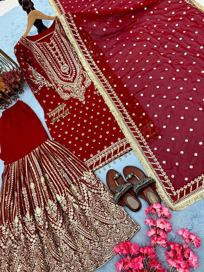 LATEST PAKISTAN GHARARA & SHARARA SUITS 2025 – TRENDY DESIGNER STYLES