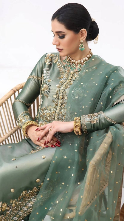 NEW PAKISTANI DESIGNER SUIT COLLECTION IN JIMMY CHOO SILK TOP-PENT AND DUPATTA DUPATTA SET FULLY STITCHED READY TO WEAR WHOLESALE RATE AT GEELAN FASHION SURAT