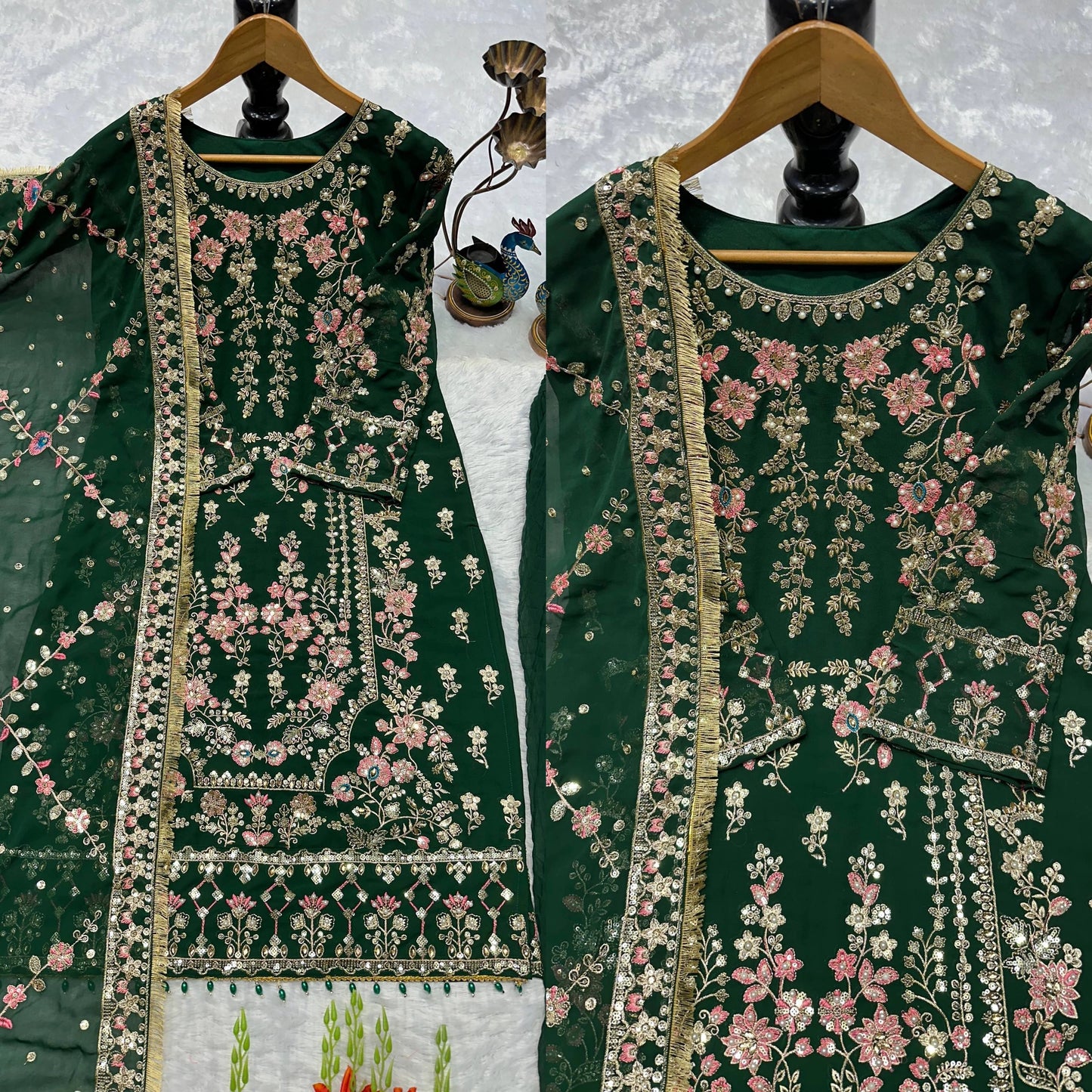PARTY WEAR SUPER HIT COLLECTION NEW PAKISTANI SUITS WHOLESALE RATE AT GEELAN FASHION SURAT