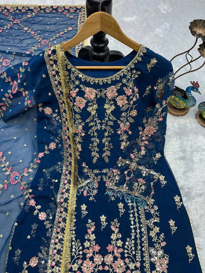 PARTY WEAR SUPER HIT COLLECTION NEW PAKISTANI SUITS WHOLESALE RATE AT GEELAN FASHION SURAT