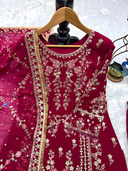PARTY WEAR SUPER HIT COLLECTION NEW PAKISTANI SUITS WHOLESALE RATE AT GEELAN FASHION SURAT