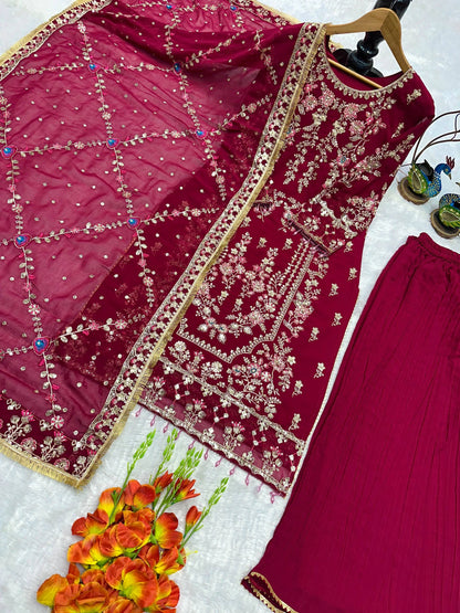 PARTY WEAR SUPER HIT COLLECTION NEW PAKISTANI SUITS WHOLESALE RATE AT GEELAN FASHION SURAT