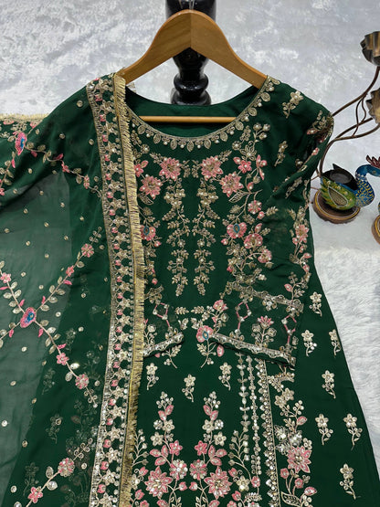 PARTY WEAR SUPER HIT COLLECTION NEW PAKISTANI SUITS WHOLESALE RATE AT GEELAN FASHION SURAT