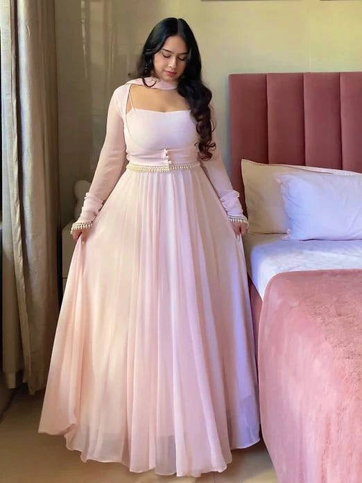 NEW ARRIVAL MAXI ANARKALI SUIT VIRAL READY MADE COLLECTION WHOLESALE RATE AT GEELAN FASHION SURAT