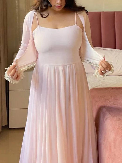 NEW ARRIVAL MAXI ANARKALI SUIT VIRAL READY MADE COLLECTION WHOLESALE RATE AT GEELAN FASHION SURAT