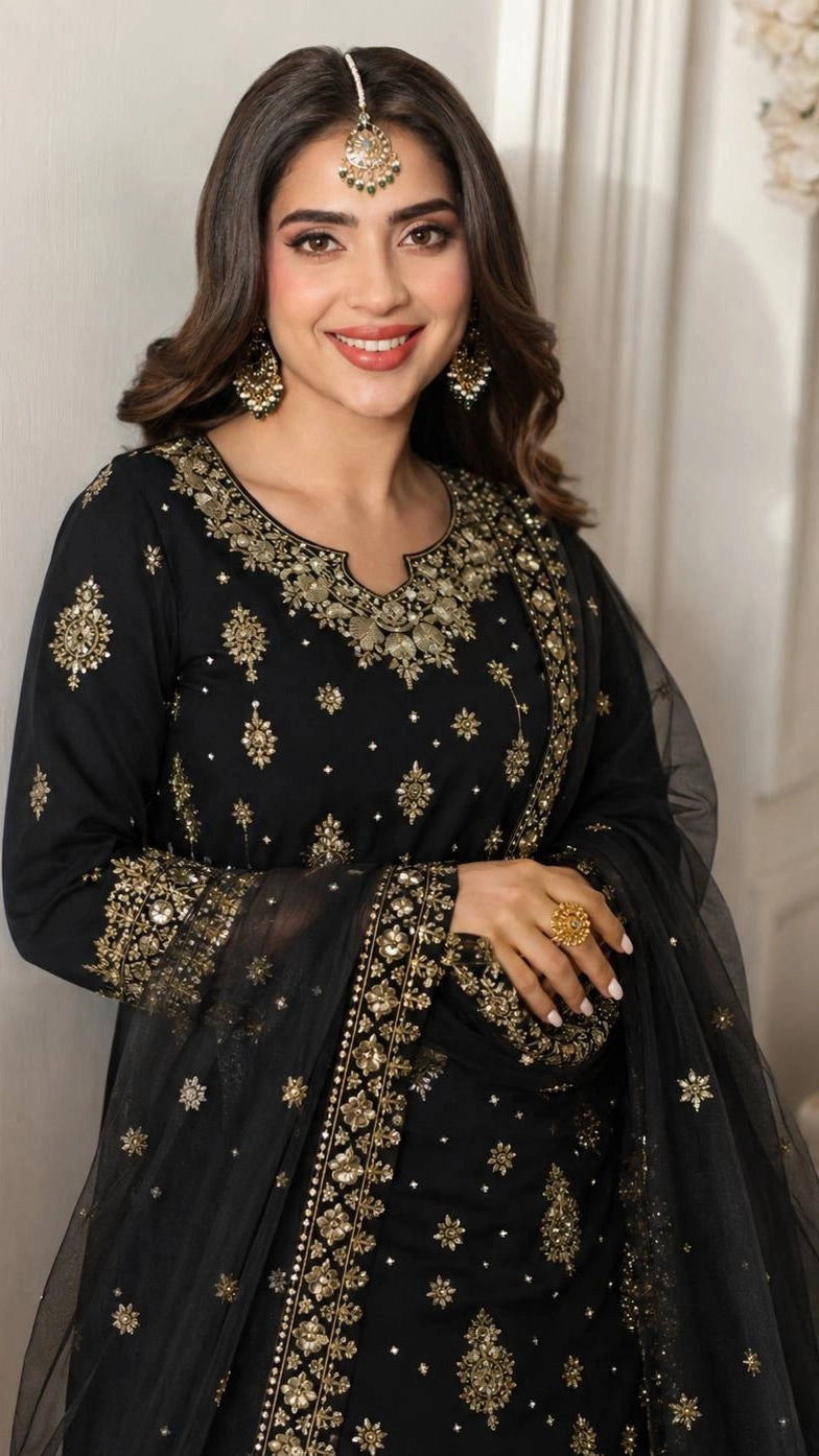 PRESENTING 3 PIECE STYLISH KURTI DUPATTA WITH BEAUTIFUL PLAZZO WHOLESALE PRICE AT GEELAN FASHION SURAT