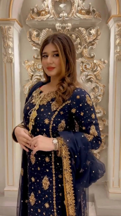 PRESENTING 3 PIECE STYLISH KURTI DUPATTA WITH BEAUTIFUL PLAZZO WHOLESALE PRICE AT GEELAN FASHION SURAT