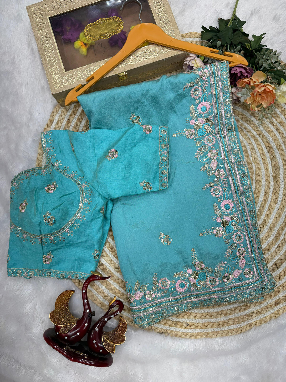 NEW DESIGNER SAREE COLLECTION WHOLESALE GEELAN FASHION SURAT