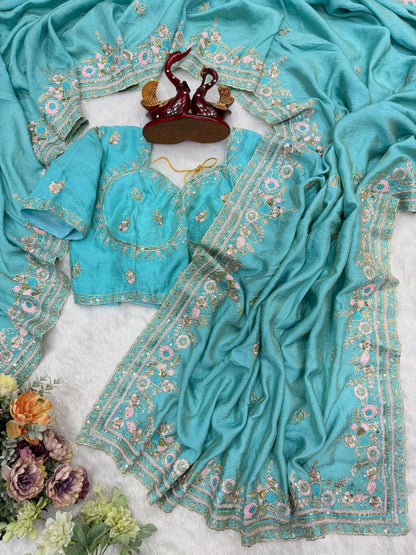 NEW DESIGNER SAREE COLLECTION WHOLESALE GEELAN FASHION SURAT