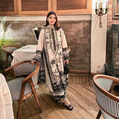 NEW 💃 ĐĚSIGNER PARTY WEAR LOOK PRINTED PUR MALAI SATIN LONG 3PC CO-ORD SET WHOLESALE GEELAN FASHION SURAT