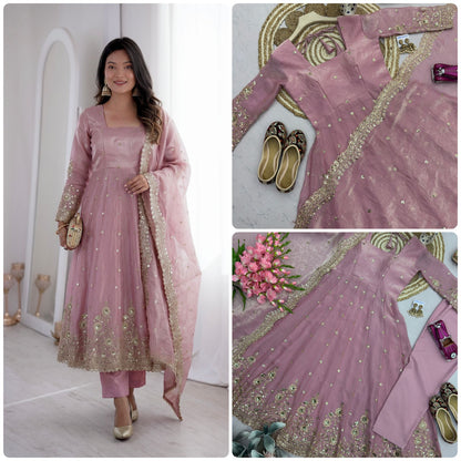DESIGNER PARTY WEAR LOOK COLLECTION WHOLESALE GEELAN FASHION SURAT