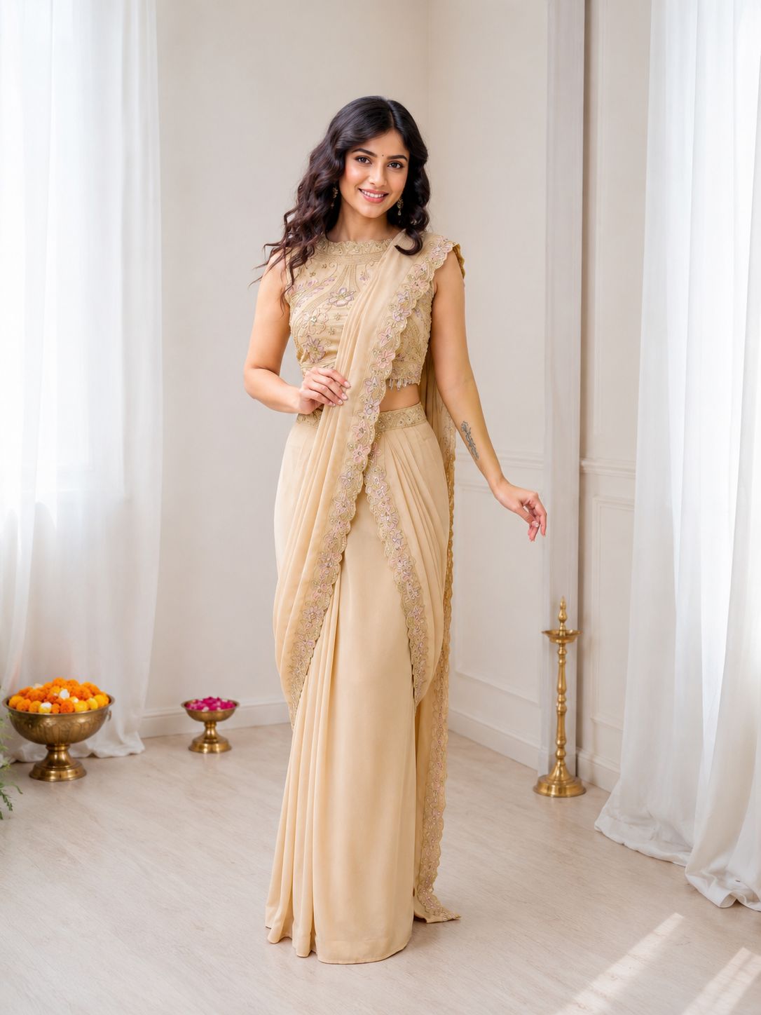 GET FESTIVE READY IN OUR NEW TRENDING STYLELISH LEHENGA  SET  WITH EMBROIDERY WORK DETAILING. WHOLESALE GEELAN FASHION SURAT