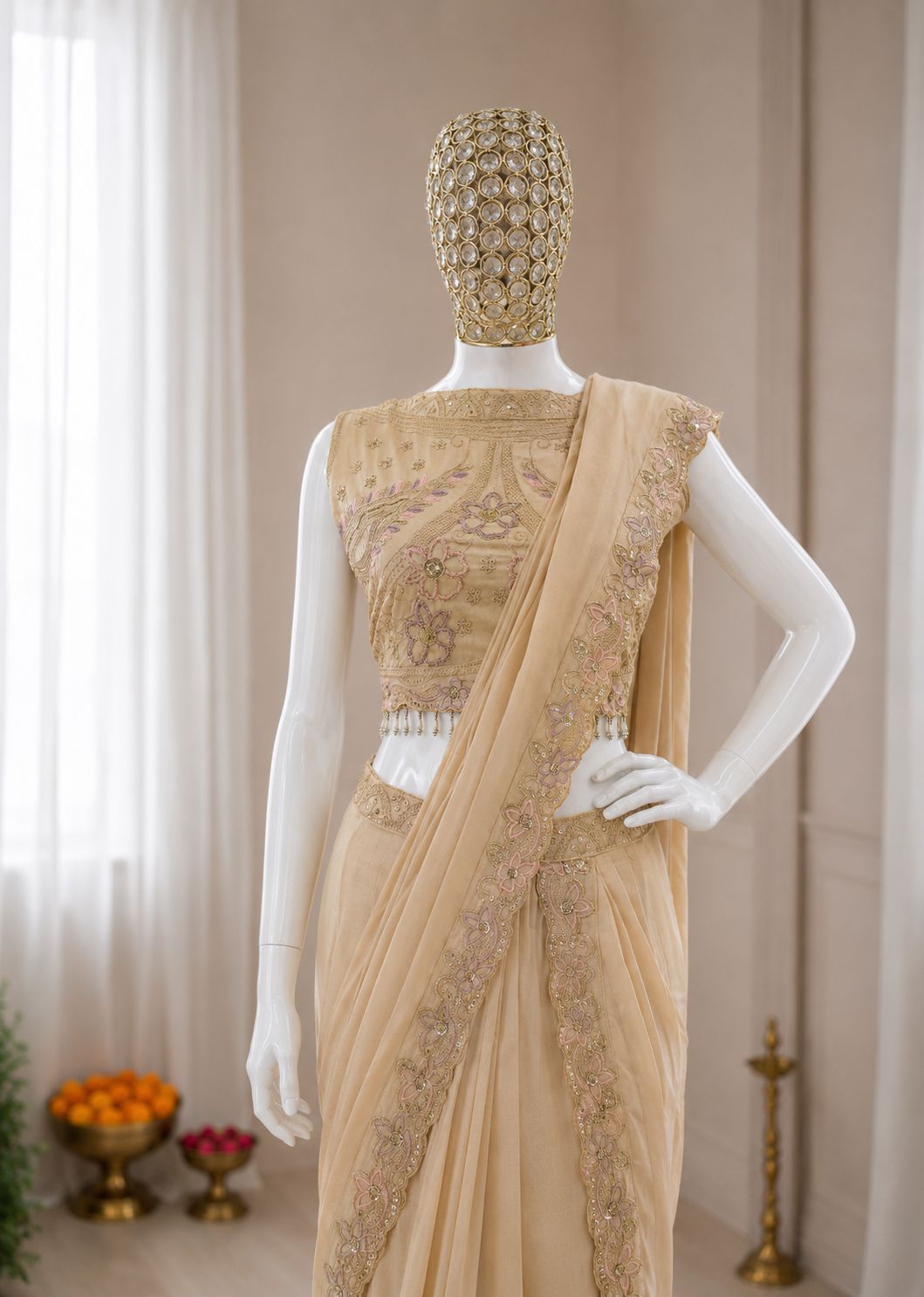 GET FESTIVE READY IN OUR NEW TRENDING STYLELISH LEHENGA  SET  WITH EMBROIDERY WORK DETAILING. WHOLESALE GEELAN FASHION SURAT