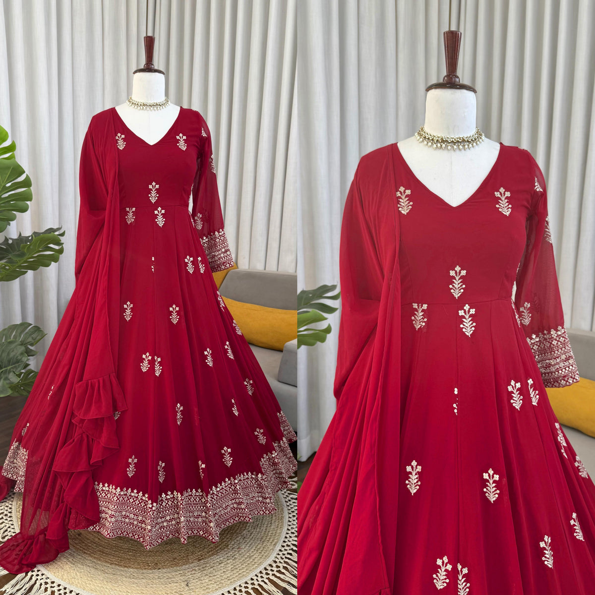 TEP INTO EFFORTLESS CHARM WITH OUR EXCLUSIVE 3-PIECE SET – CRAFTED FOR COMFORT, STITCHED WITH GRACE. WHOLESALE GEELAN FASHION SURAT