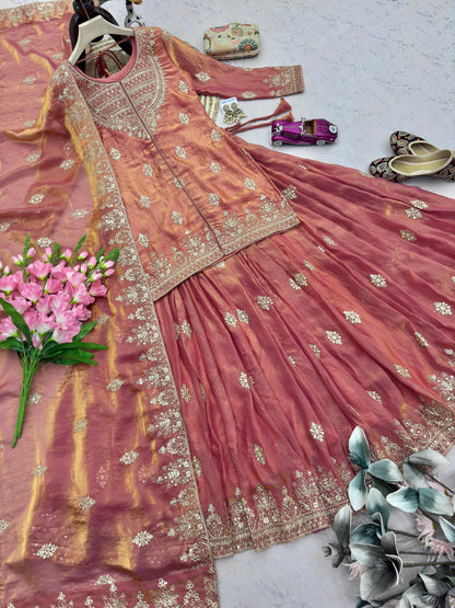 DESIGNER PARTY WEAR LOOK COLLECTION WHOLESALE GEELAN FASHION SURAT