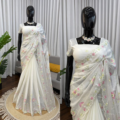 DESIGNER SAREE – ELEGANCE REDEFINED ✨ FALL IN LOVE WITH THIS STUNNING SAREE IN AN EYE-CATCHING SHADE, CRAFTED WITH FINESSE AND RICH DETAILING. A PERFECT BLEND OF GRACE AND GLAM! WHOLESALE GEELAN FASHION SURAT