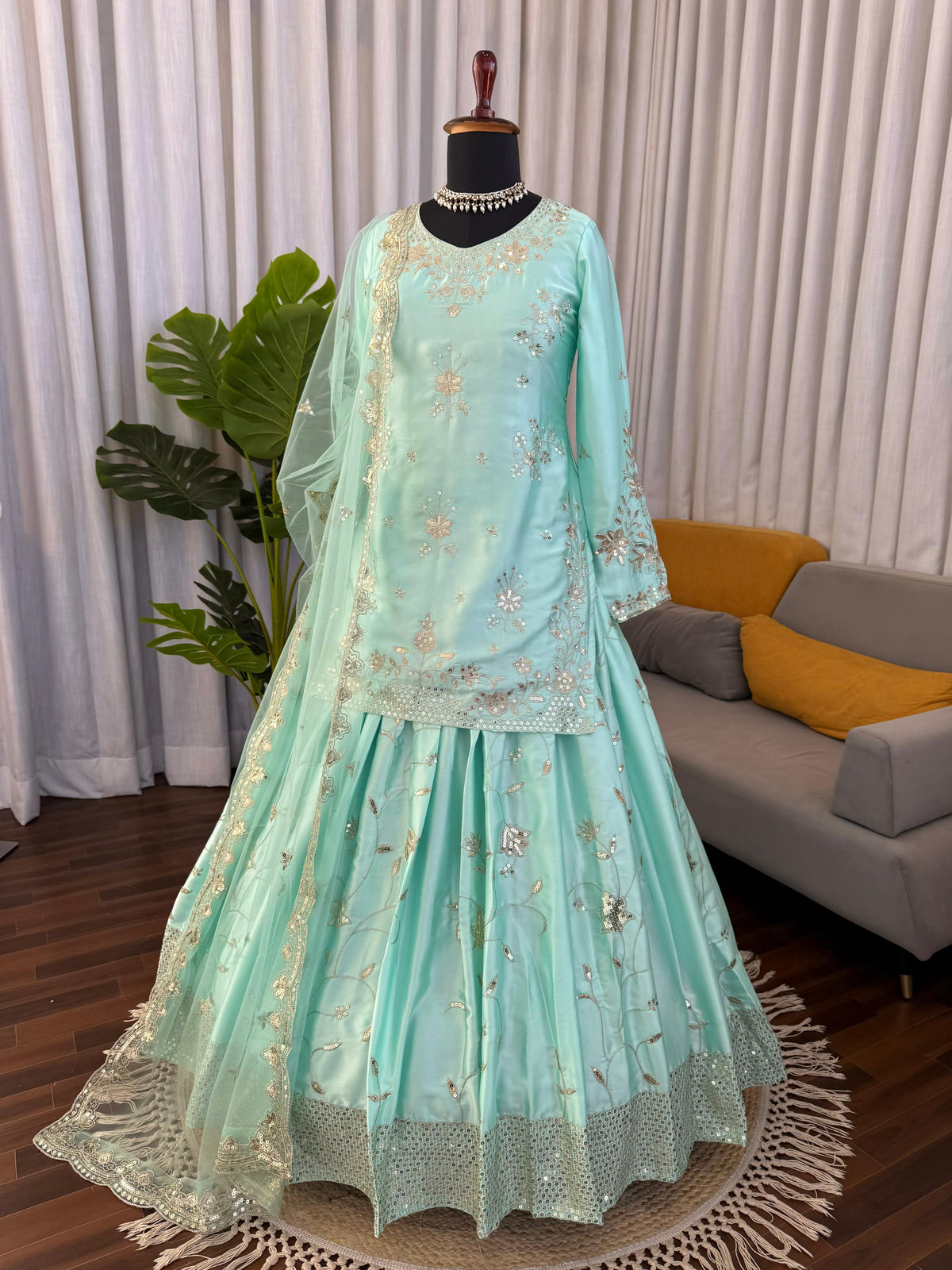 STEP INTO EFFORTLESS CHARM WITH OUR EXCLUSIVE 3-PIECE SET – CRAFTED FOR COMFORT, STITCHED WITH GRACE.IP WHOLESALE GEELAN FASHION SURAT
