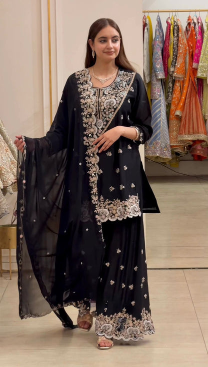 STEP INTO EFFORTLESS CHARM WITH OUR EXCLUSIVE 3-PIECE SET – CRAFTED FOR COMFORT, STITCHED WITH GRACE WHOLESALE GEELAN FASHION SURAT