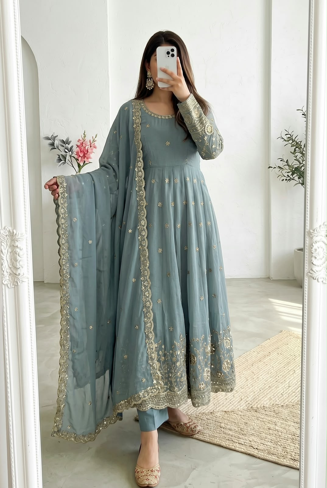 DESIGNER PARTY WEAR LOOK COLLECTION WHOLESALE GEELAN FASHION SURAT