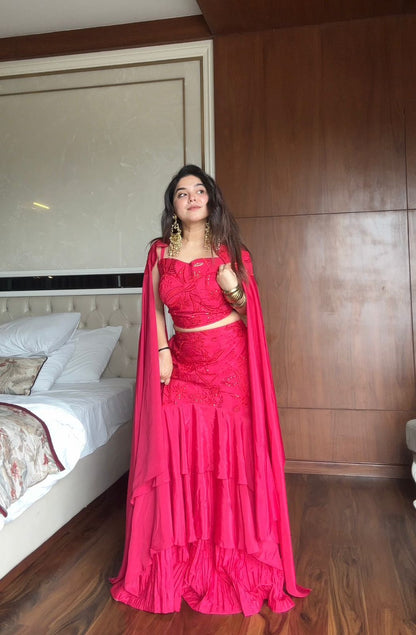 DRAPE YOURSELF IN LAYERS OF GRACE & CHARM WHOLESALE GEELAN FASHION SURAT