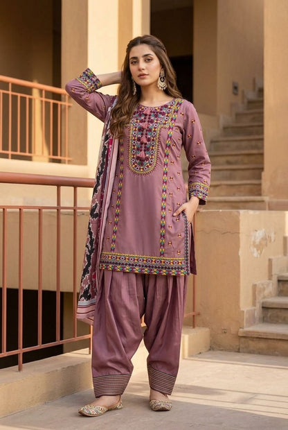 NEW DESIGNER HEAVY NATURAL SILK TOP PLAZZO & DUPATTA SET WHOLESALE GEELAN FASHION SURAT
