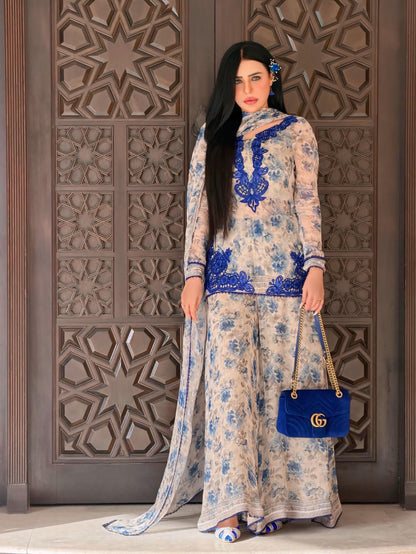 PRESENTING NEW DESIGNER COLLECTION IN HEAVY FAUX GEORGETTE SILK TOP-BOTTOM AND DUPATTA SET FULLY STITCHED READY TO WEAR WHOLESALE GEELAN FASHION SURAT