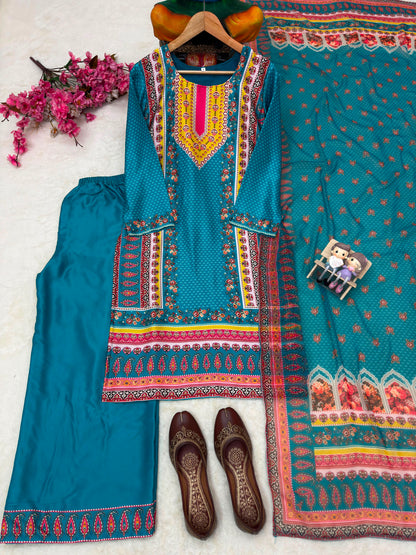 ENHANCE THE BEAUTY OF YOUR WARDROBE WITH THIS NEWLY LAUNCHED 3 PIECE CORDSET WHOLESALE GEELAN FASHION SURAT