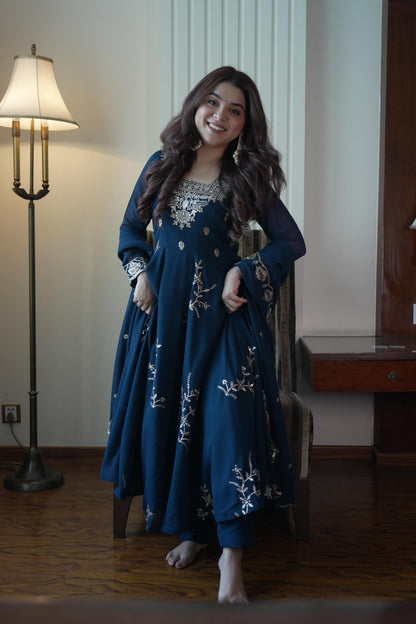 GOWN PANT PAIR WHOLESALE GEELAN FASHION SURAT