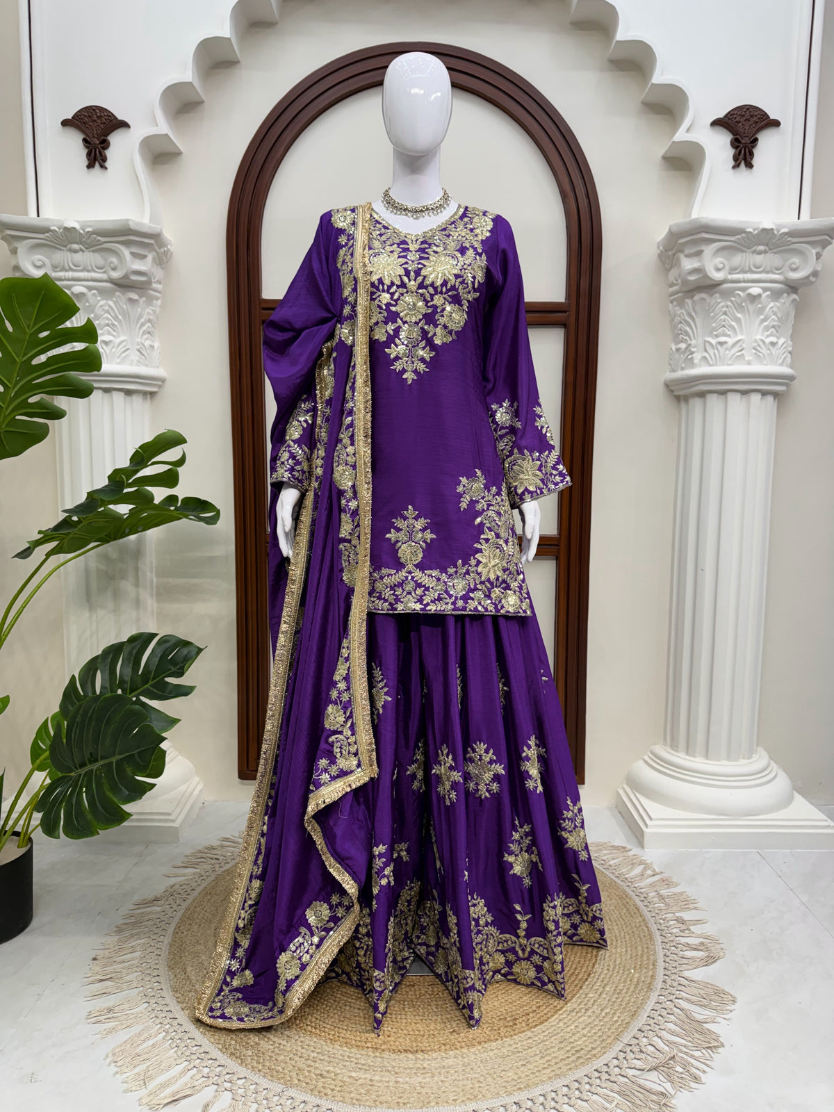 STEP INTO EFFORTLESS CHARM WITH OUR EXCLUSIVE 3-PIECE SET – CRAFTED FOR COMFORT, STITCHED WITH GRACE. WHOLESALE GEELAN FASHION SURAT
