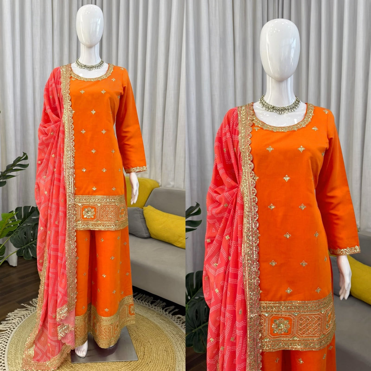 DESIGNER PALZOO SET – ELEGANT ETHNIC WEAR ✨ 🎀 CRAFTED IN CLASSY TONES WITH PREMIUM FABRIC & DETAILING WHOLESALE GEELAN FASHION SURAT