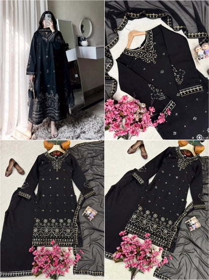 ENHANCE THE BEAUTY OF YOUR WARDROBE WITH OUR NEWLY LAUNCHED PREMIUM KURTI, PALAZZO & DUPATTA SET. WHOLESALE GEELAN FASHION SURAT