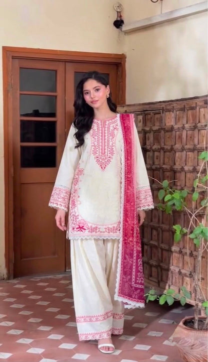 ĐĚSIGNER PARTY WEAR LOOK PUR SATIN RAYON TOP & FARSHI PALAZZO WITH DUPATTA SET WHOLESALE GEELAN FASHION SURAT
