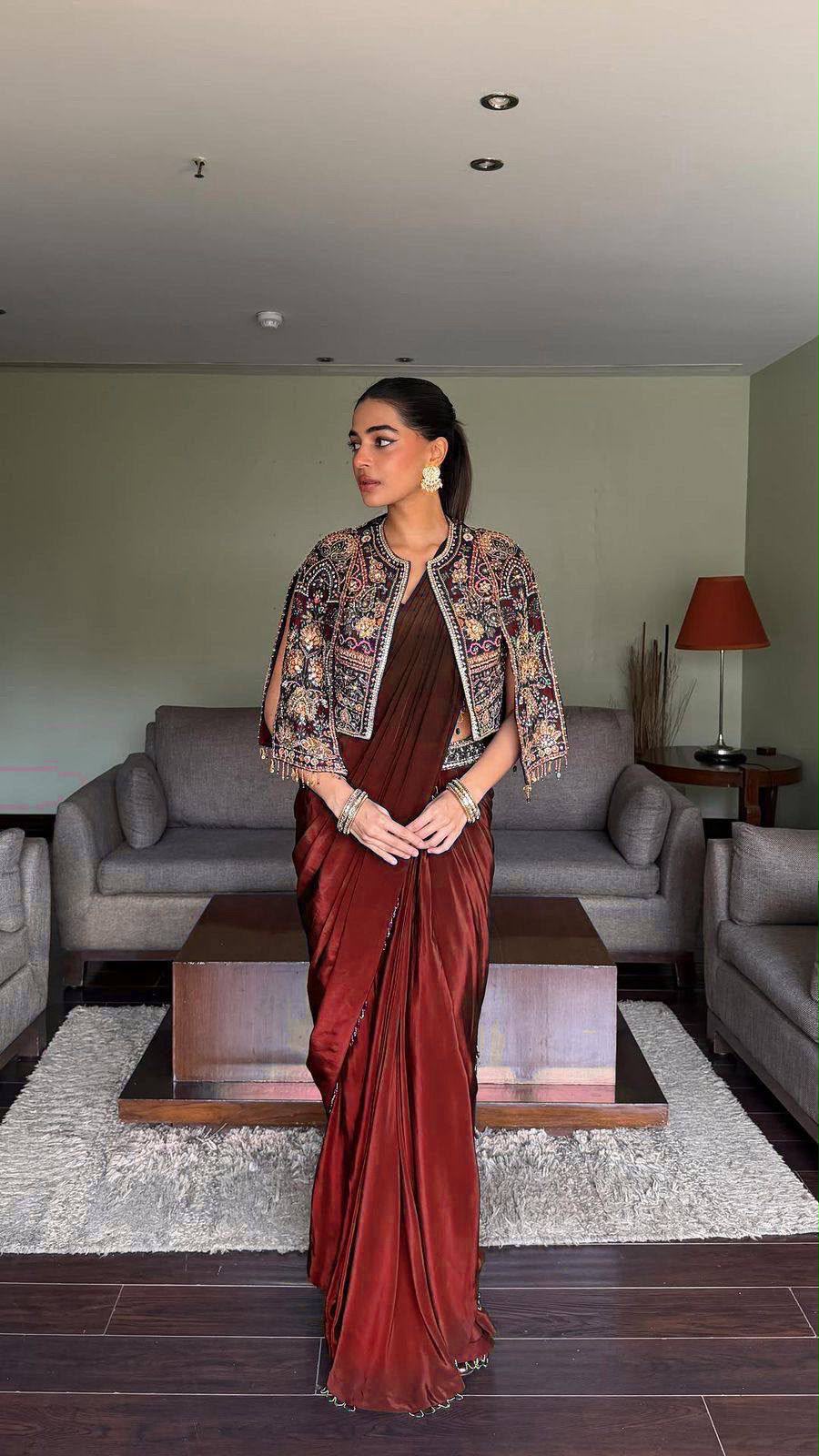 THE BEAUTY OF YOUR WARDROBE WITH THIS NEWLY LAUNCHED READY TO WEAR LEHENGA SAREE DESIGN SET WHOLESALE GEELAN FASHION SURAT