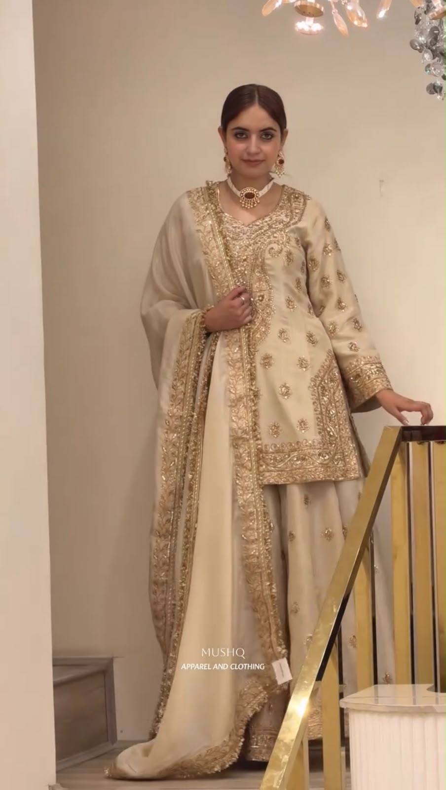 ĐĚSIGNER PARTY WEAR LOOK PUR CHINON SILK TOP PLAZZO & DUPATTA SET WHOLESALE GEELAN FASHION SURAT