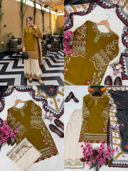 ENHANCE THE BEAUTY OF YOUR WARDROBE WITH THIS NEWLY LAUNCHED KURTI & PLAZZO SET💐 WHOLESALE GEELAN FASHION SURAT