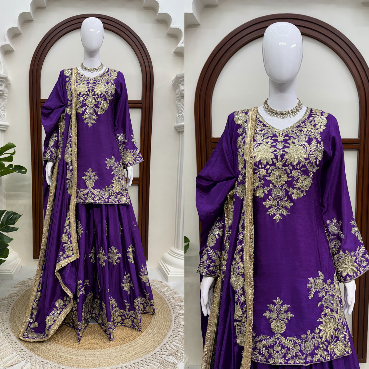 STEP INTO EFFORTLESS CHARM WITH OUR EXCLUSIVE 3-PIECE SET – CRAFTED FOR COMFORT, STITCHED WITH GRACE. WHOLESALE GEELAN FASHION SURAT