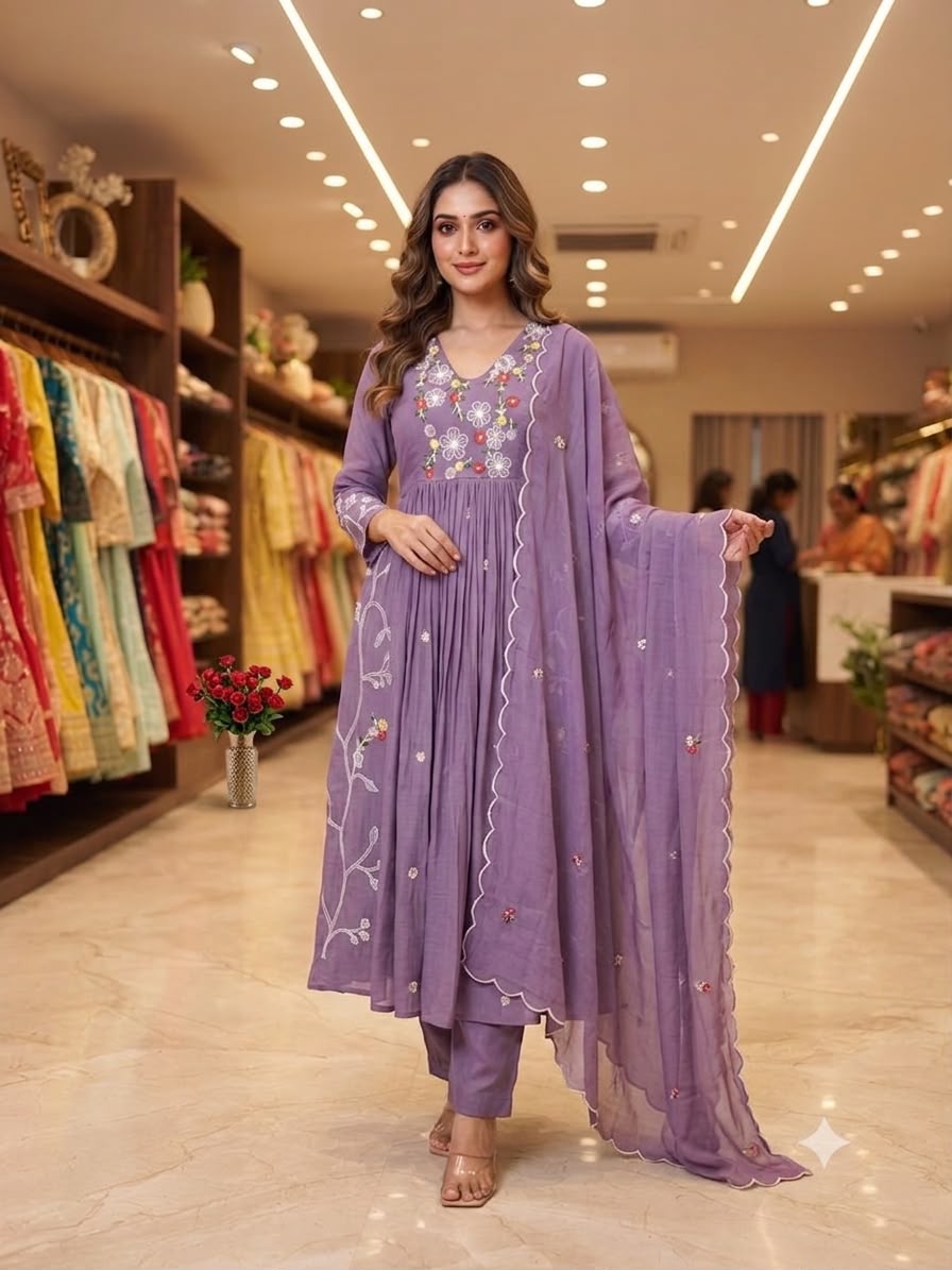 THIS FESTIVAL SEASON WEAR OUR BEAUTIFUL SEQUENCE EMBROIDERED WORKED TOP , PANT WITH DUPATTA ✨ WHOLESALE GEELAN FASHION SURAT