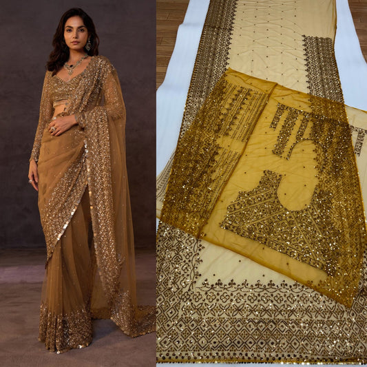 BOLLYWOOD BLOCKBUSTER SEQUINS DESIGN LAUNCHING WHOLESALE GEELAN FASHION SURAT